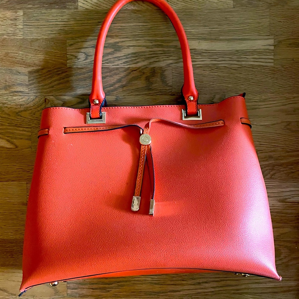 Orange purse